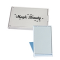 Silver Compact Mirror